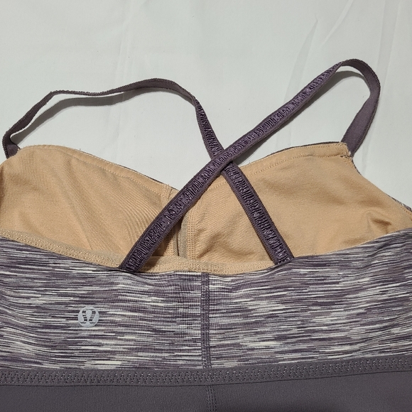 Lululemon Bulerias Tank Magnum Gray sz 4 - Picture 5 of 7